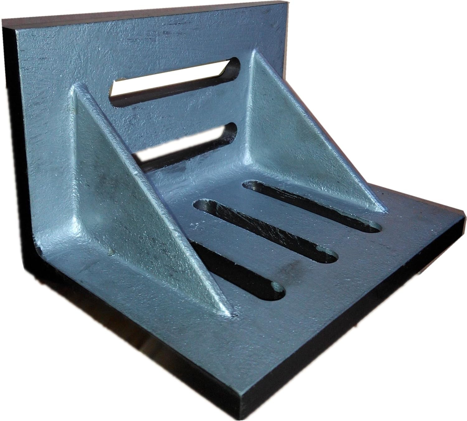 Precision Slotted Angle Plate 7″ x 5-1/2″ x 4-1/2″ in High Tensile Cast Iron