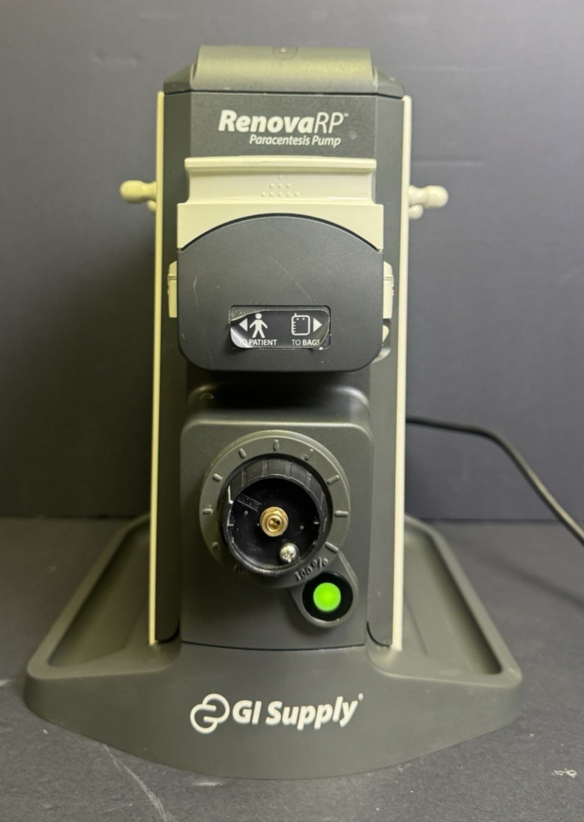 GI Supply RenovaRP Paracentesis Paristaltic Pump GIS-27 – Powers On