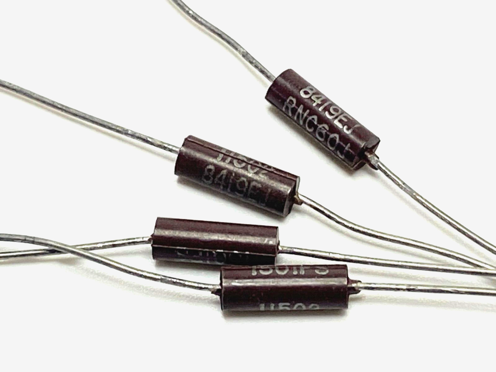 4pcs – IRC RNC60J RN60C 1.5K (1K5) 0.5W (1/2W) 1% Mil Metal Glaze Resistor