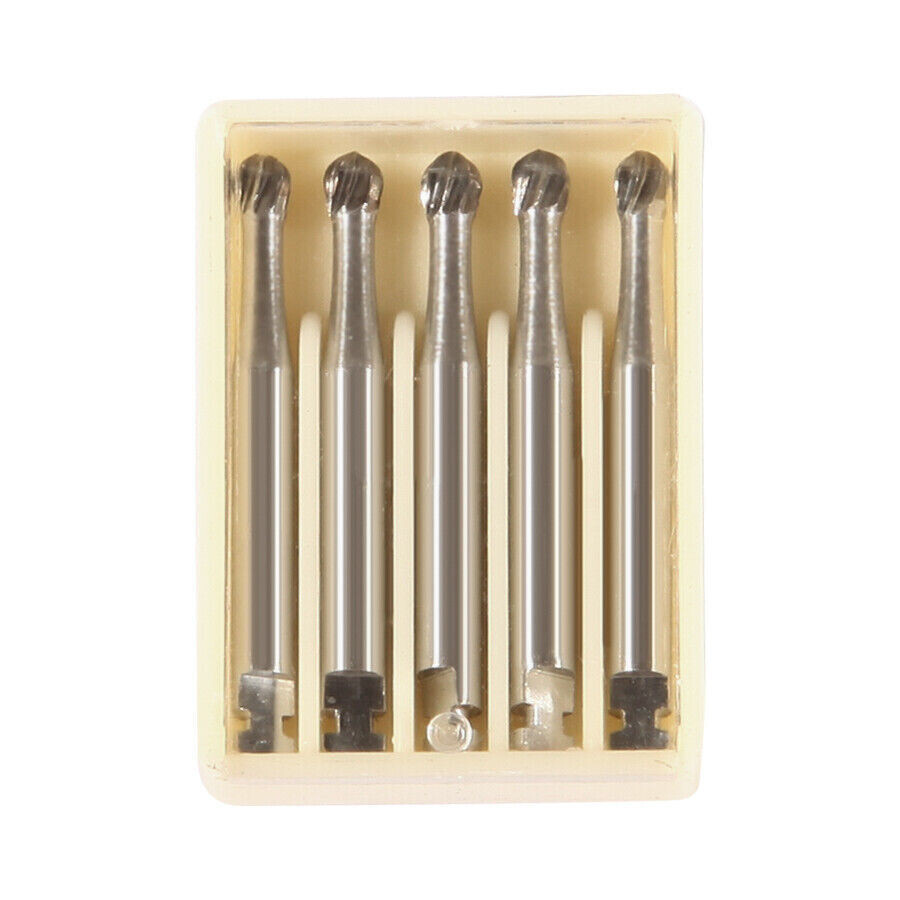 5Pcs/Pack Dental Tungsten Steel Carbide Handpiece Bur Fit Low Speed Contra Angle