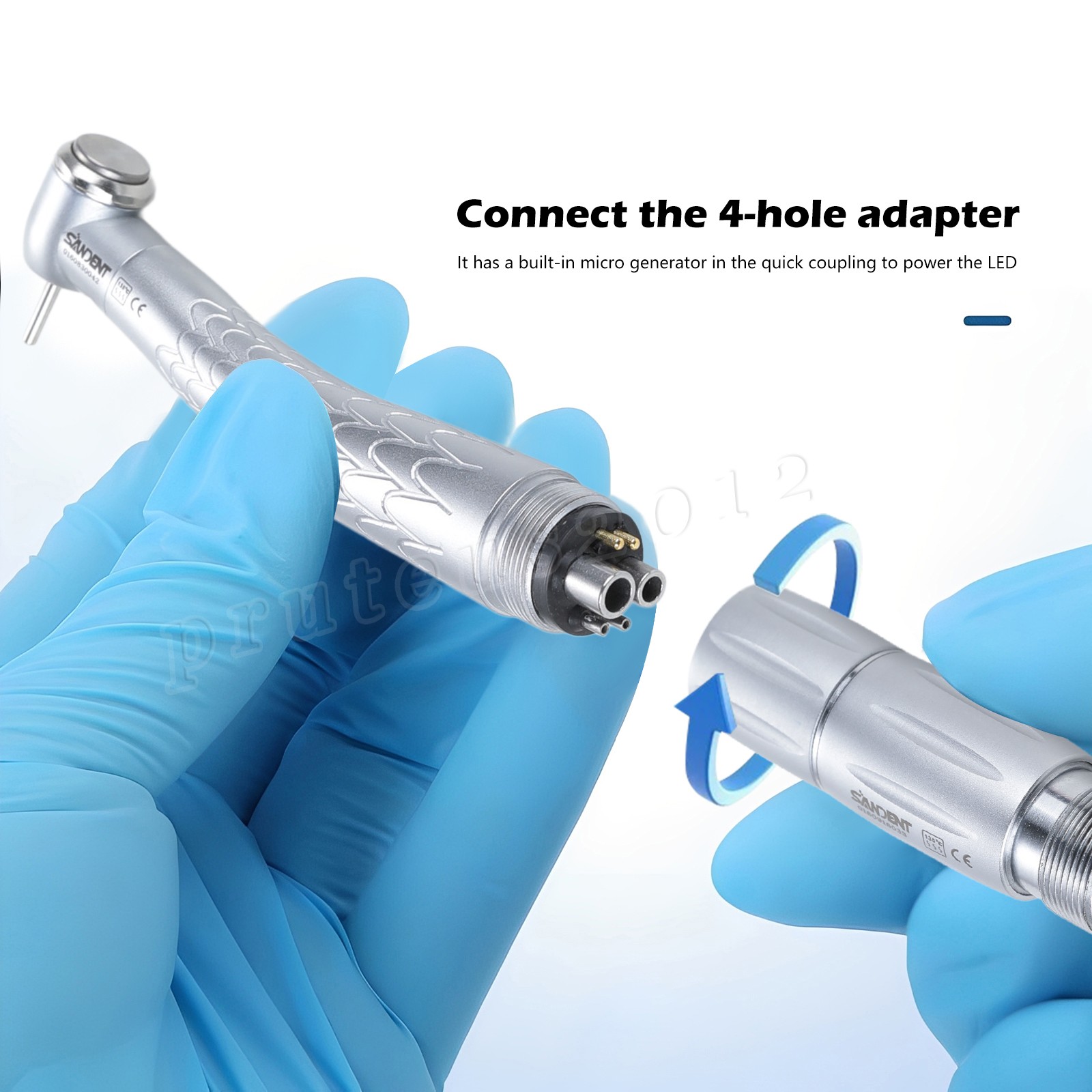 KaVo Style LED Fiber Optic Fast Speed Handpiece Standard/Large/45° Angle Head