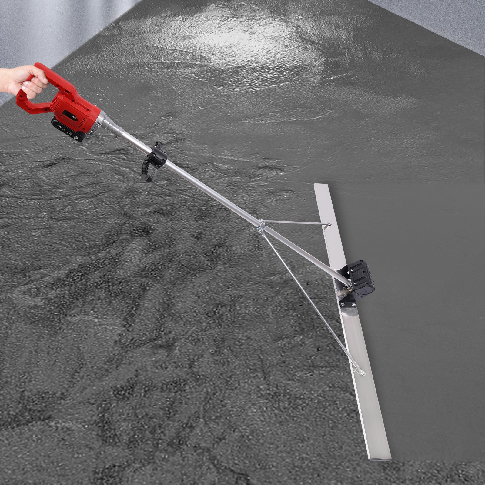 Concrete Vibrating Tool – Electric Cordless Screed Vibratory Kit