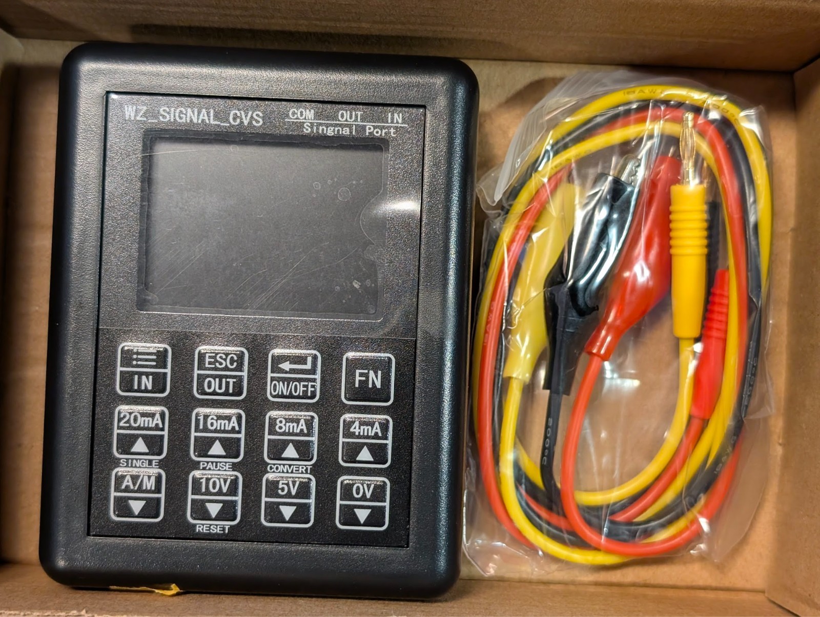 USA SHIP! 0-10V 4-20mA Signal Generator Signal Source Voltage Signal Calibrator