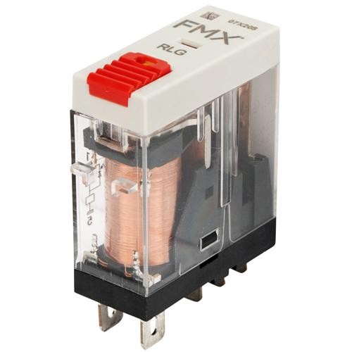 FMX RLG-2CLT-24VAC-20PK, Plug-in Relay, DPDT, 8A, 24V AC coil, 20pcs