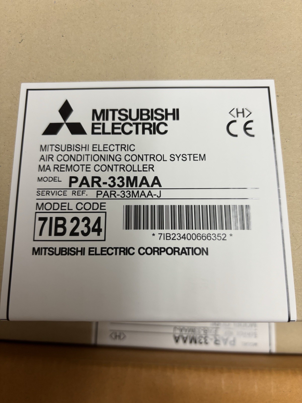 Mitsubishi AC Control System Controller PAR-33MAA