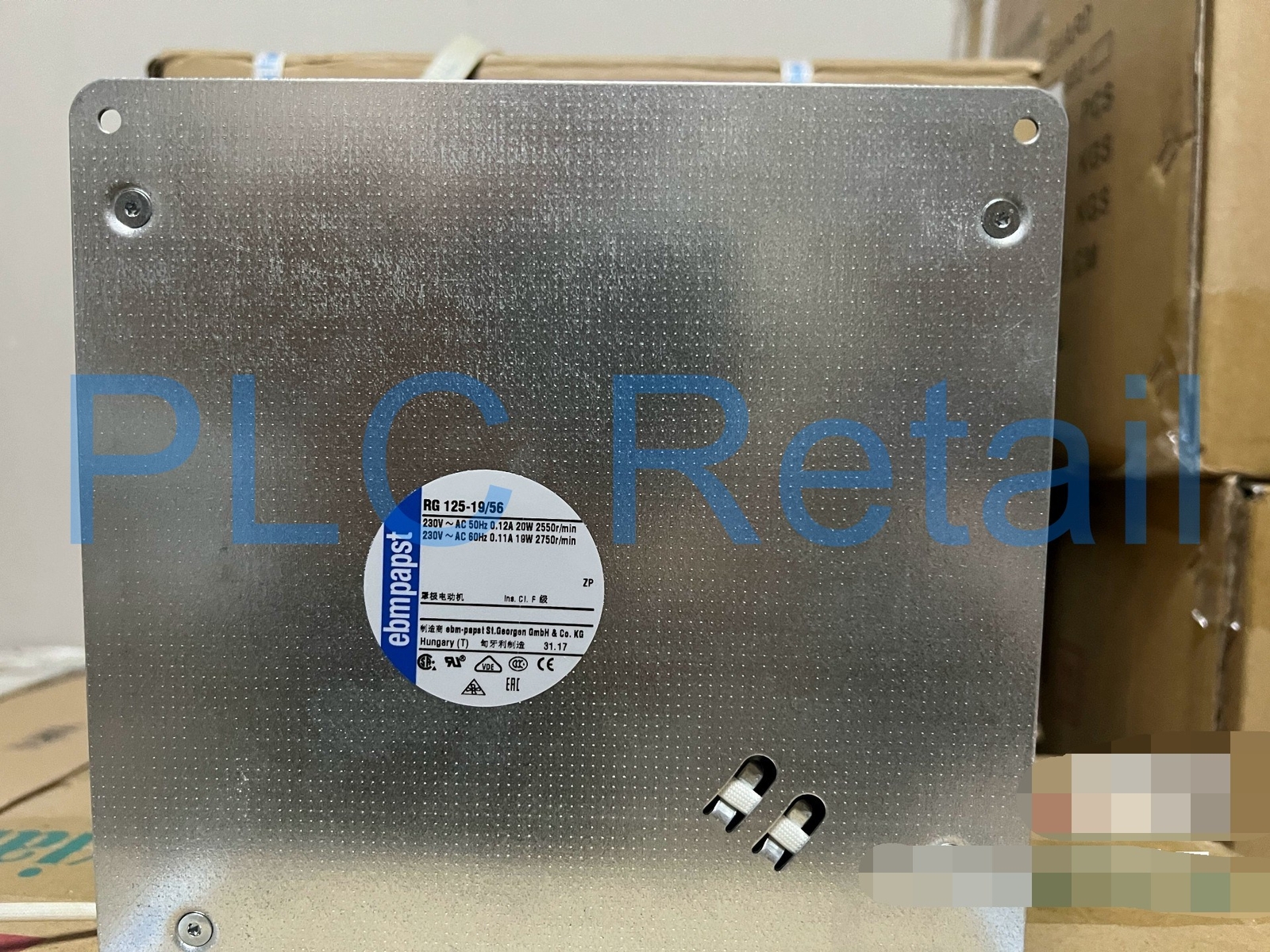 new PAPST fan 230V 20W cooling fan RG125-19/56 FedEx or DHL