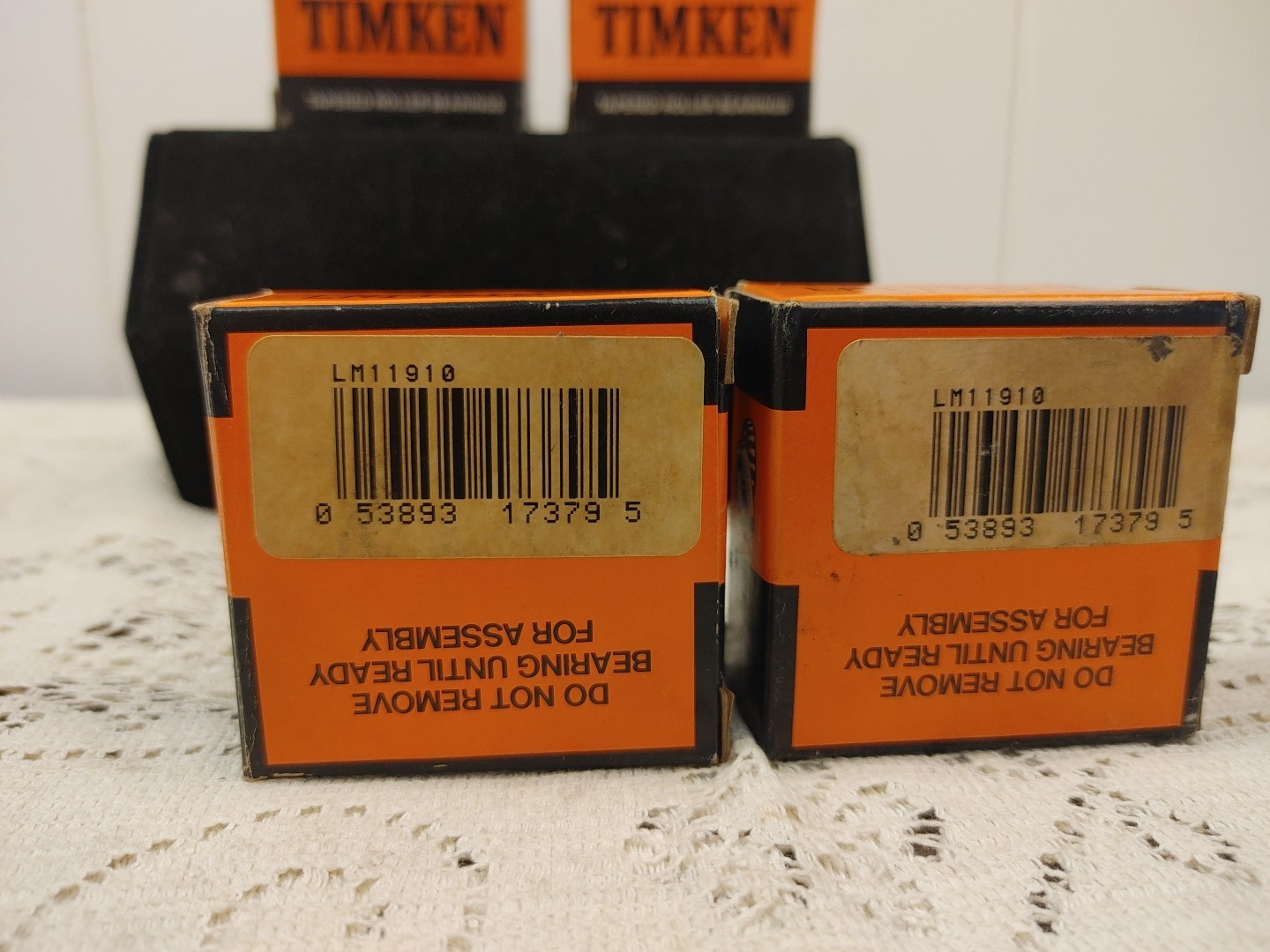 Lot of 4 Timken SET2 Tapered Roller Bearings LM11949 Cone LM11910 Cup Set