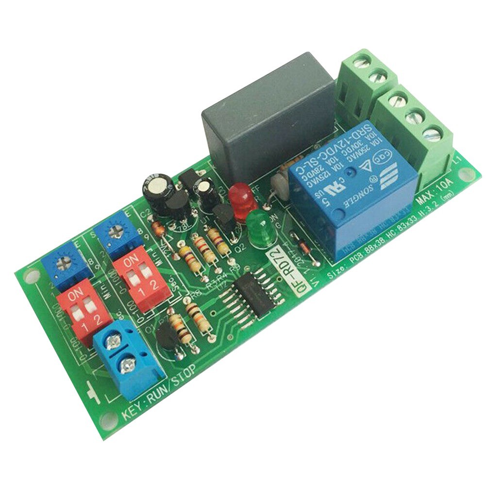 AC110V/ 120V/220V Timer Infinite Loop Cycle Delay Turn Time Relay Switch Module