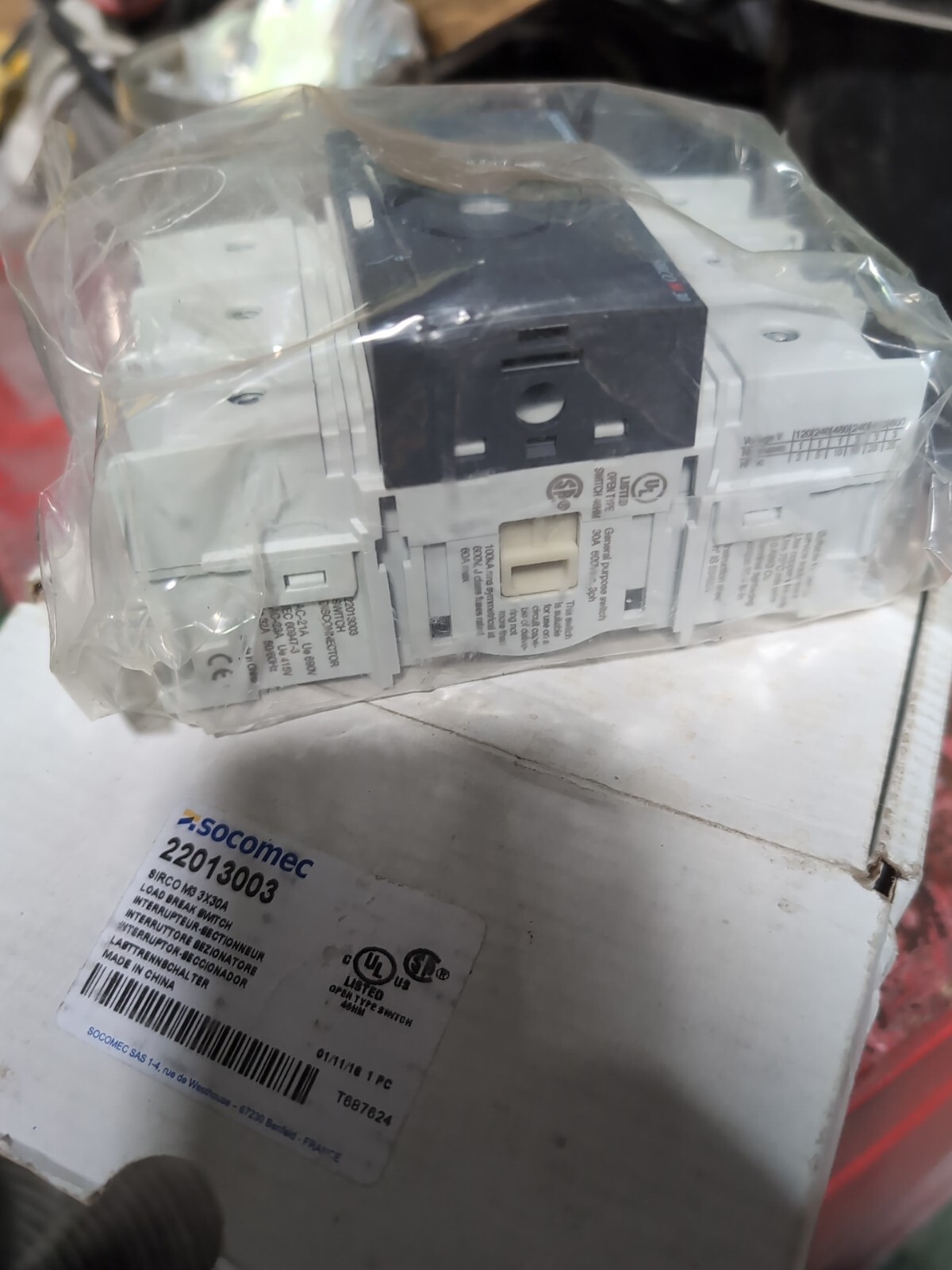 Socomec 22013003 Load Break Switch