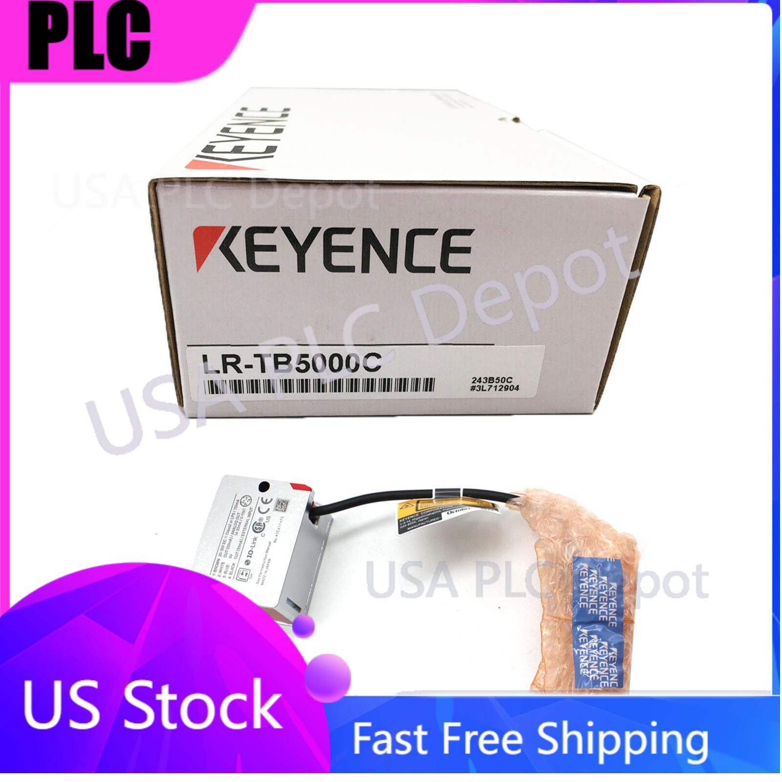 1PC New In Box KEYENCE LR-TB5000C Laser Sensor Switch US Free TAX
