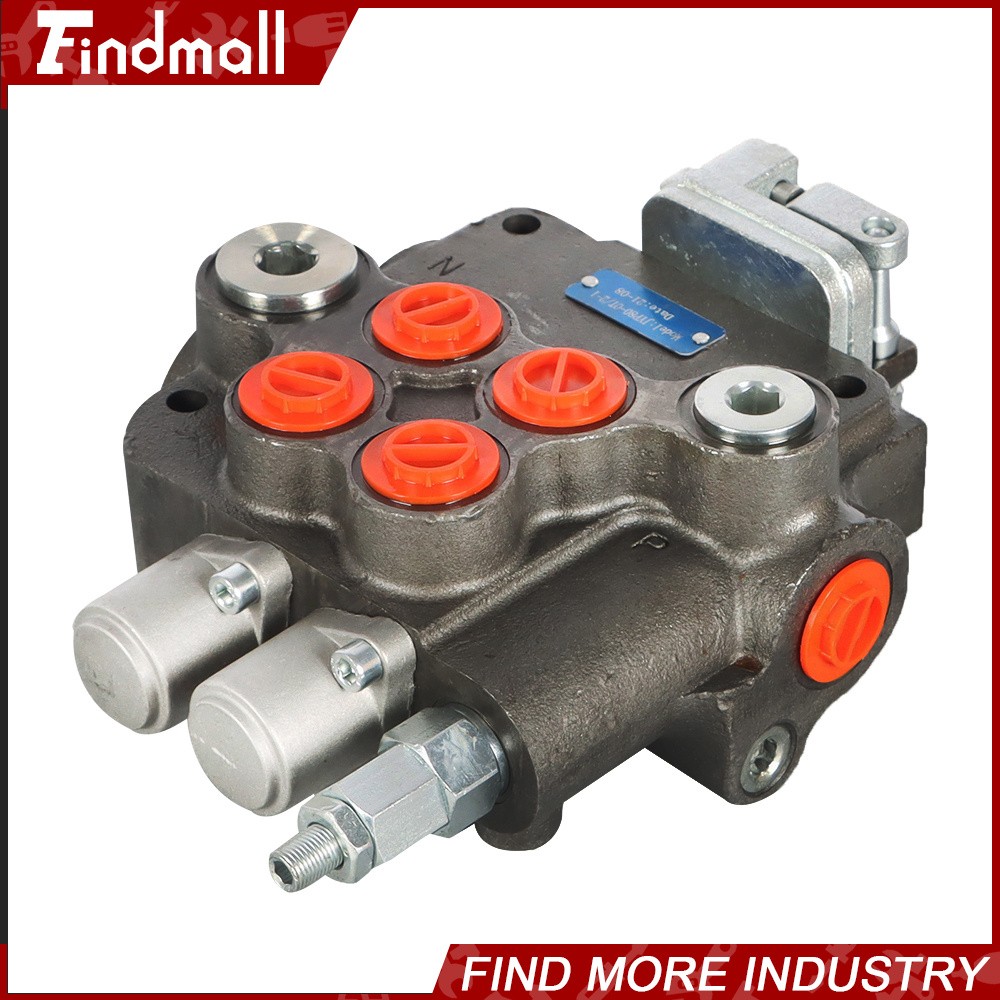 Hydraulic Directional Control Valve for Tractor Loader w/Joystick 21GPM 2Spool