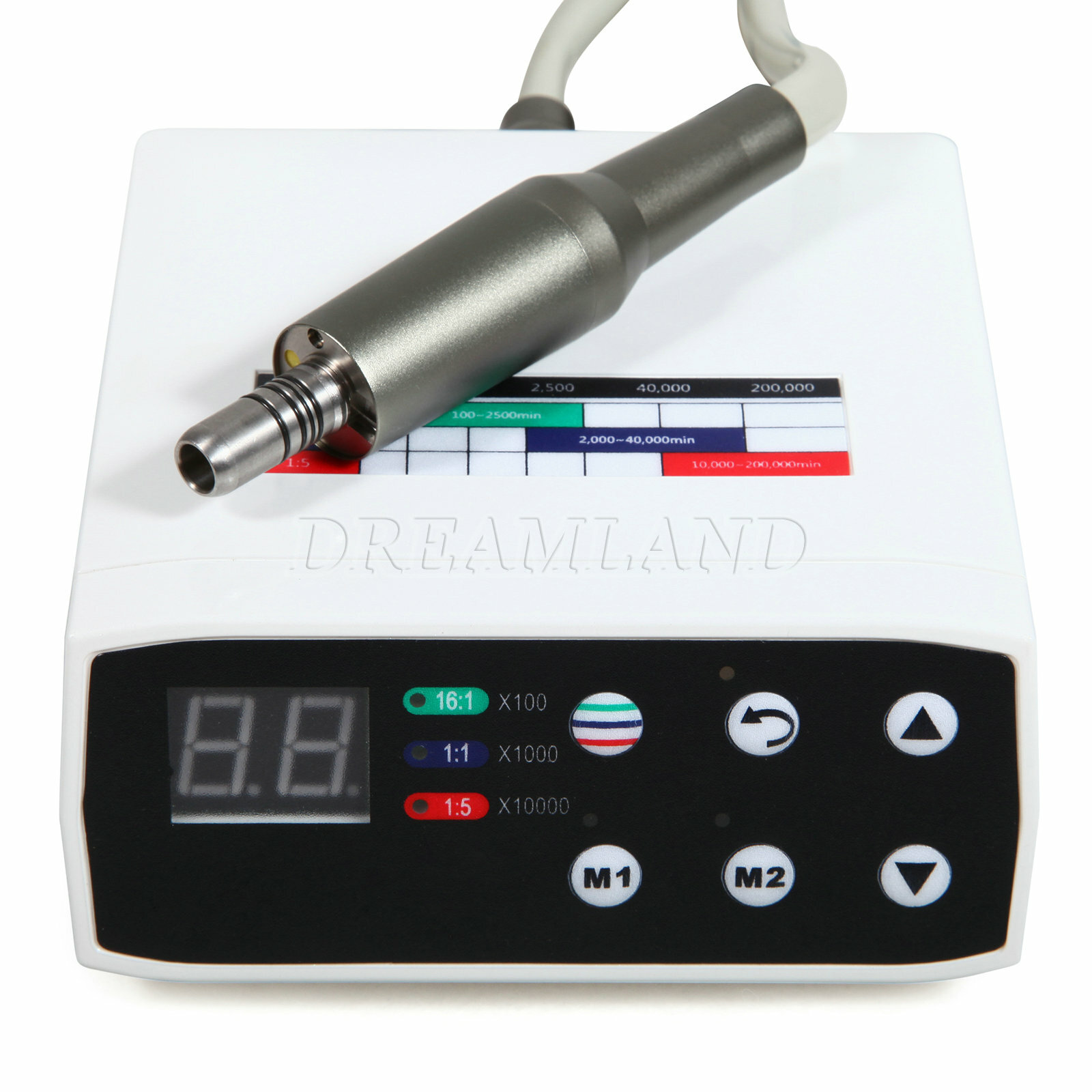 Dental Brushless LED Electric Motor/ 1:5 /1:1 /16:1 Handpiece Contra Angle