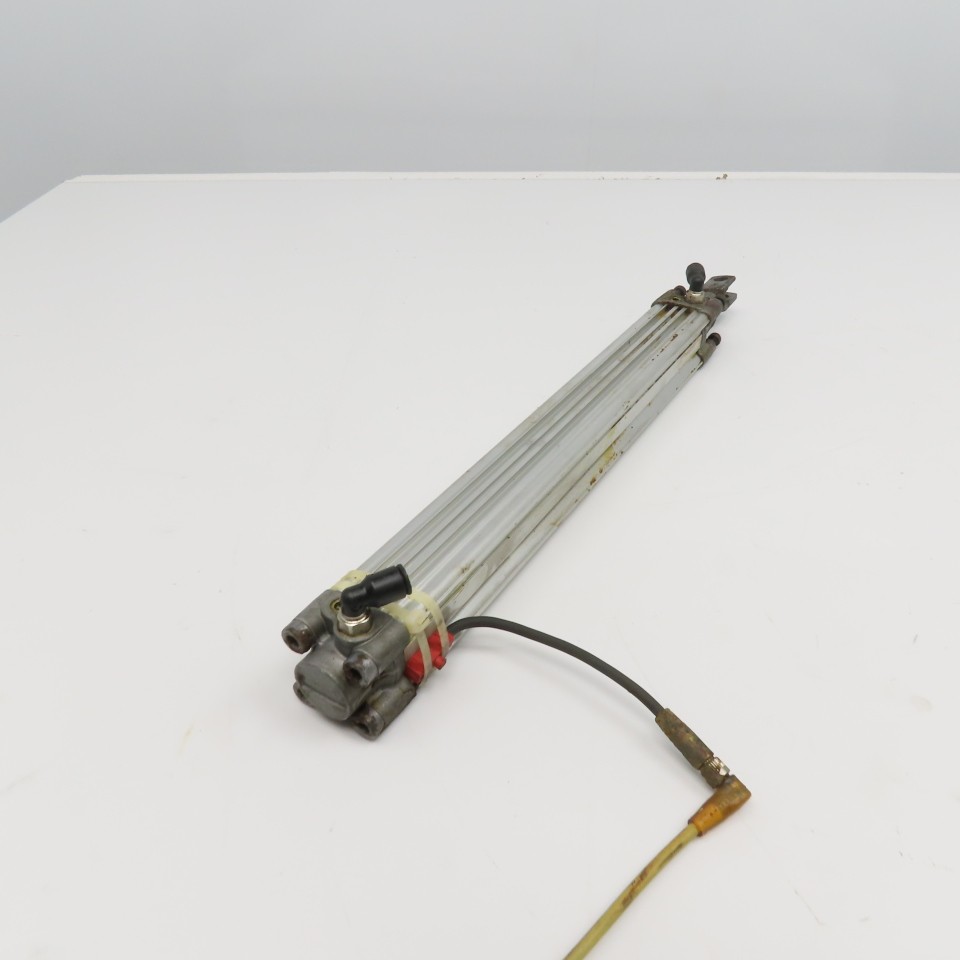 1″ Bore 12″ Stroke Double Acting Air Cylinder Nose Mount 12mm Rod