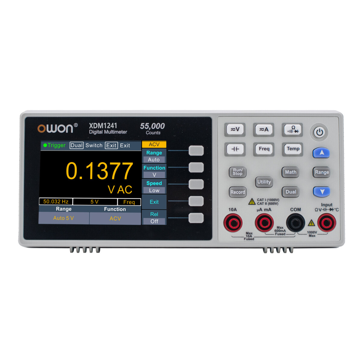 OWON 4 1/2 Digits XDM1241 Bench-type Digital Multimeter True RMS 55000 Counts