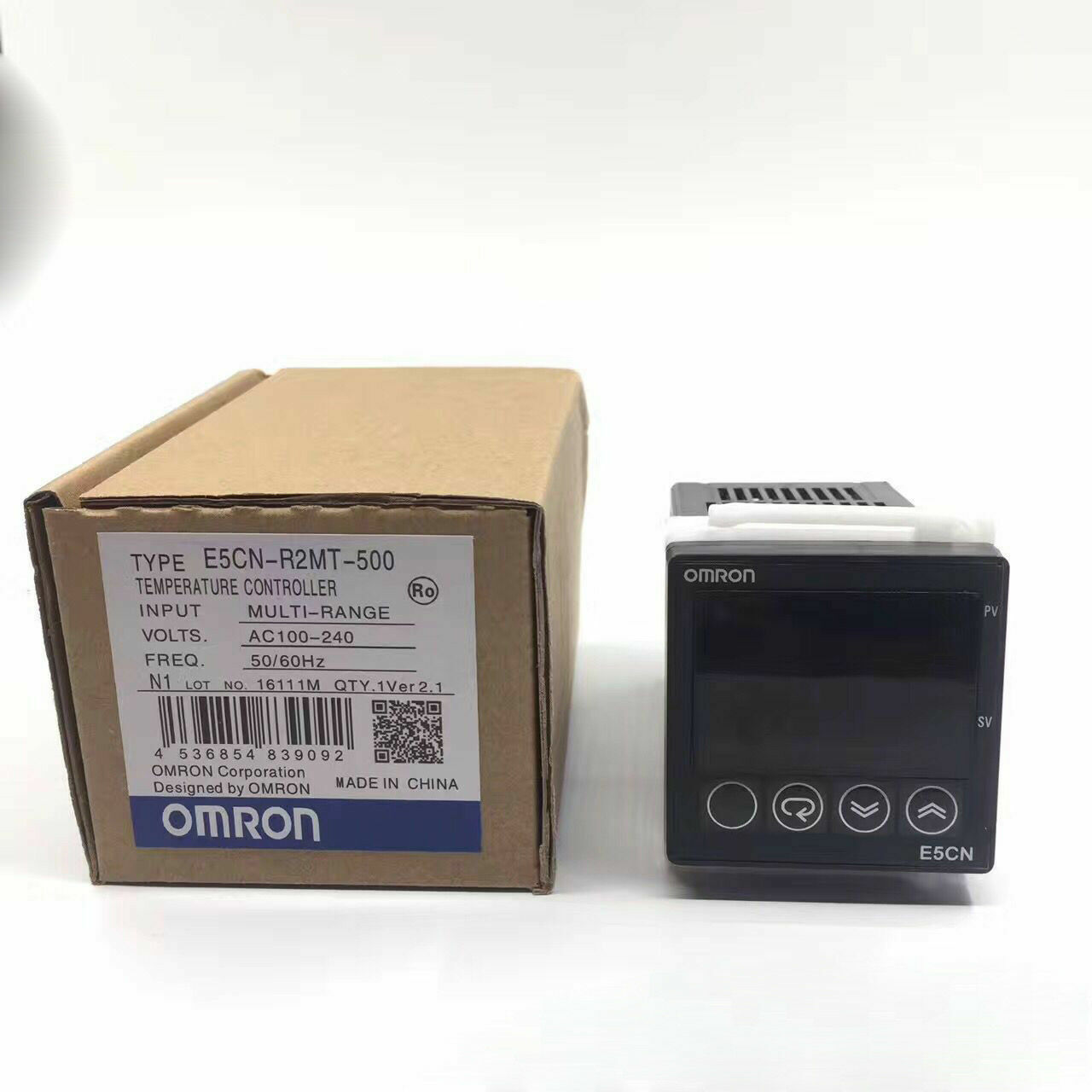 OMRON Digital Temperature Controller E5CN-R2MT-500 100-240V E5CNR2MT500