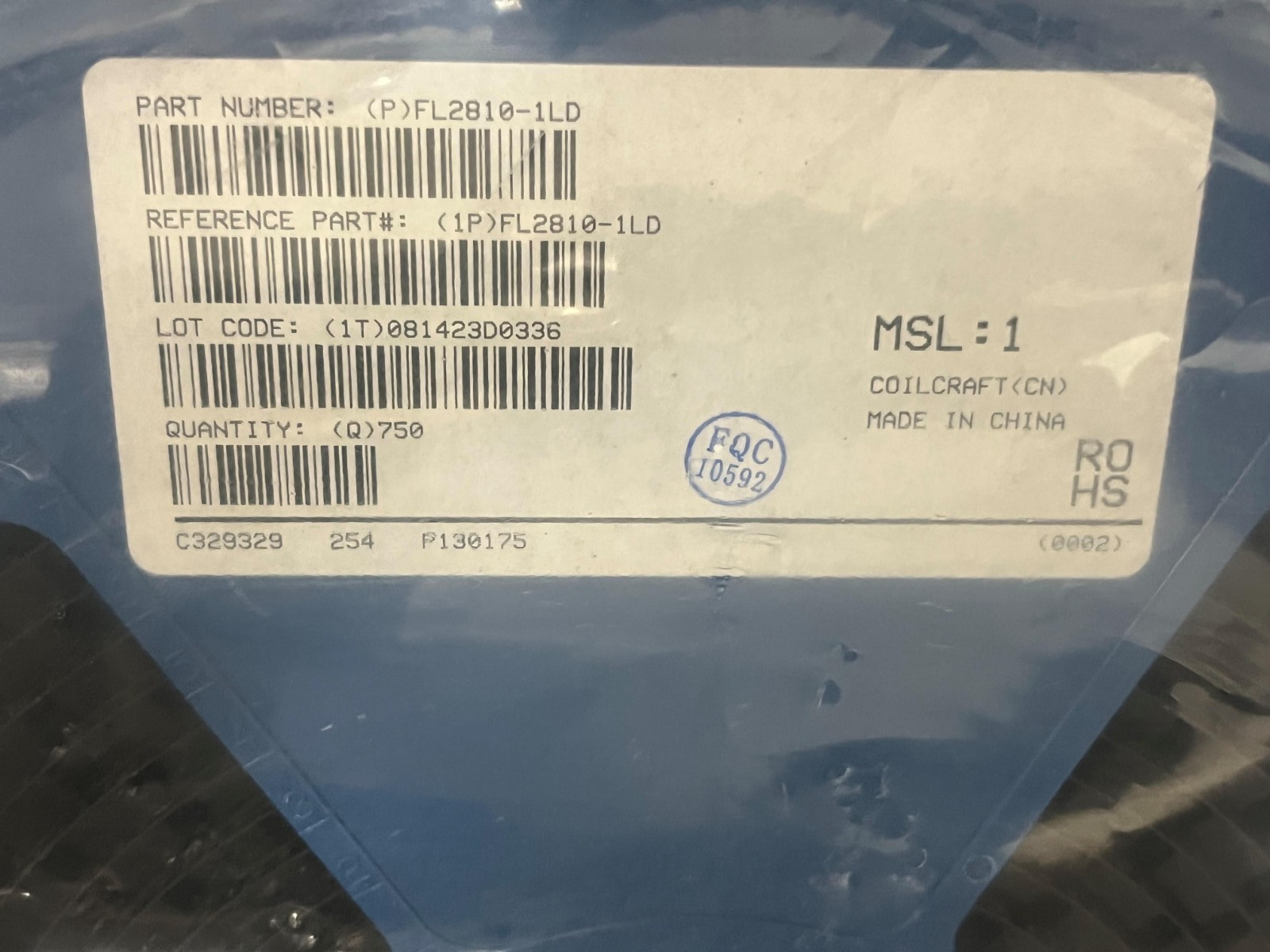 Lot x 50 pcs Coilcraft FL2810-1LD CCFL Transformer