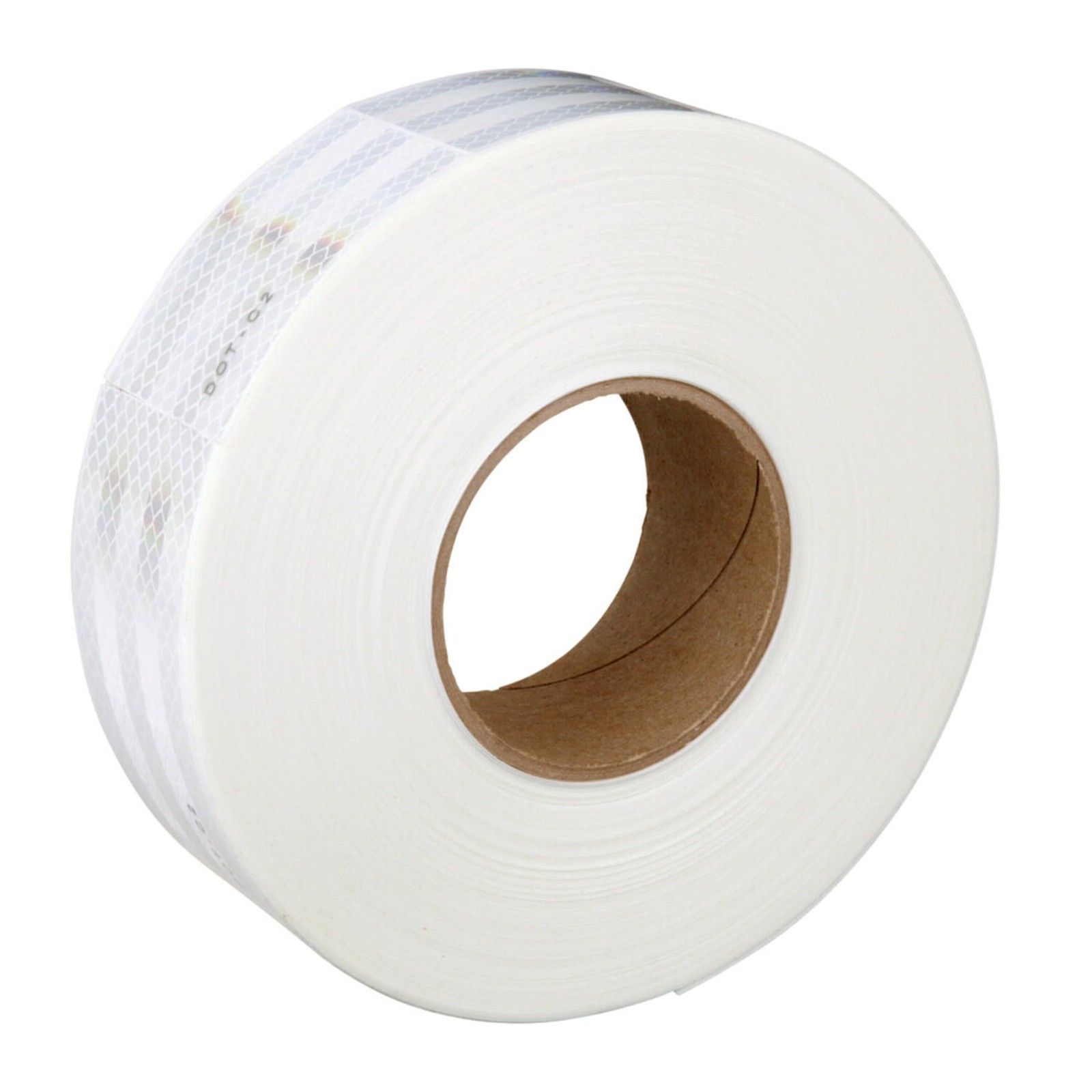 3M Conspicuity Markings 983-10, White, DOT, 2 in x 50 yd, kiss-Cut Every 12 in