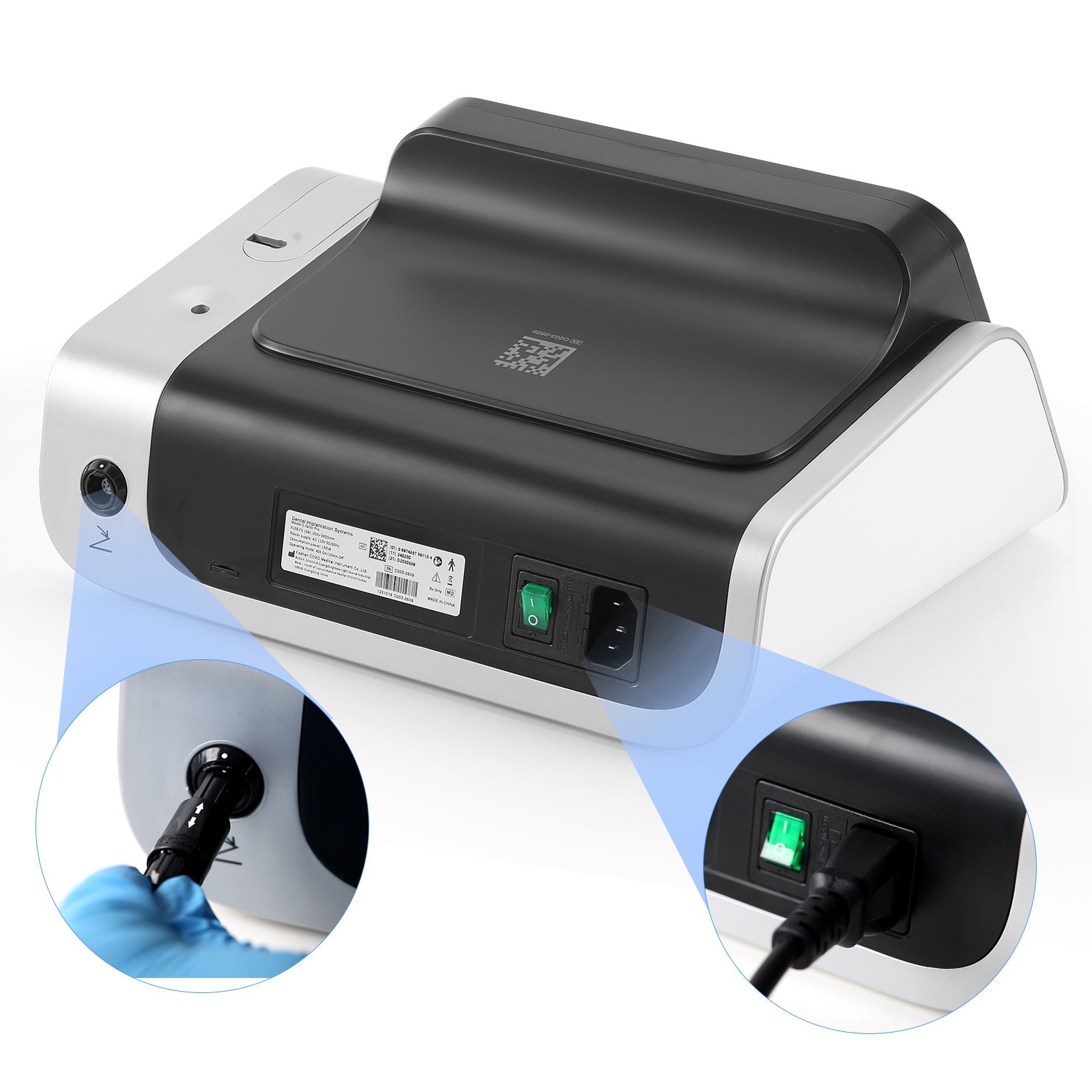 COXO Dental Implantation System With 20:1 Fiber Optic Contra Angle Handpiec