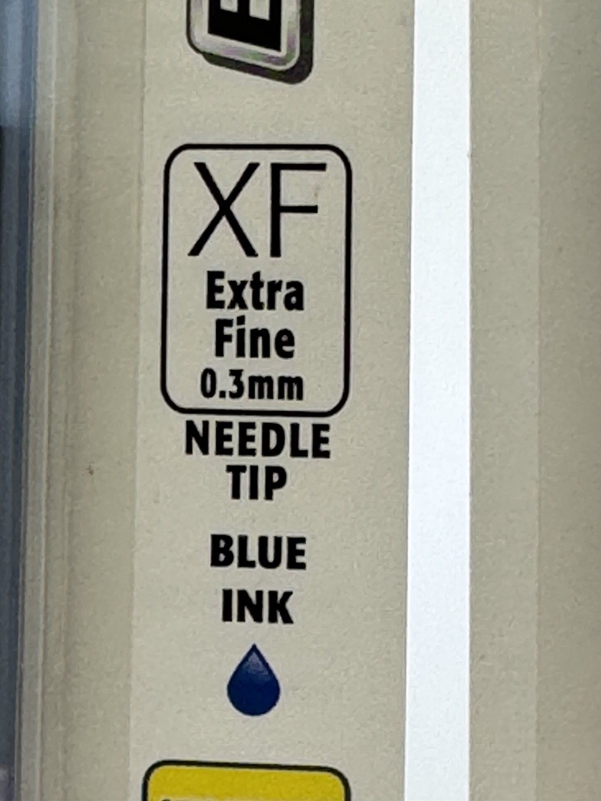 2×3 Pentel EnerGel Pen Refill Metal Tip Liquid Gel Ink BLUE EXTRA FINE XF 0.3MM