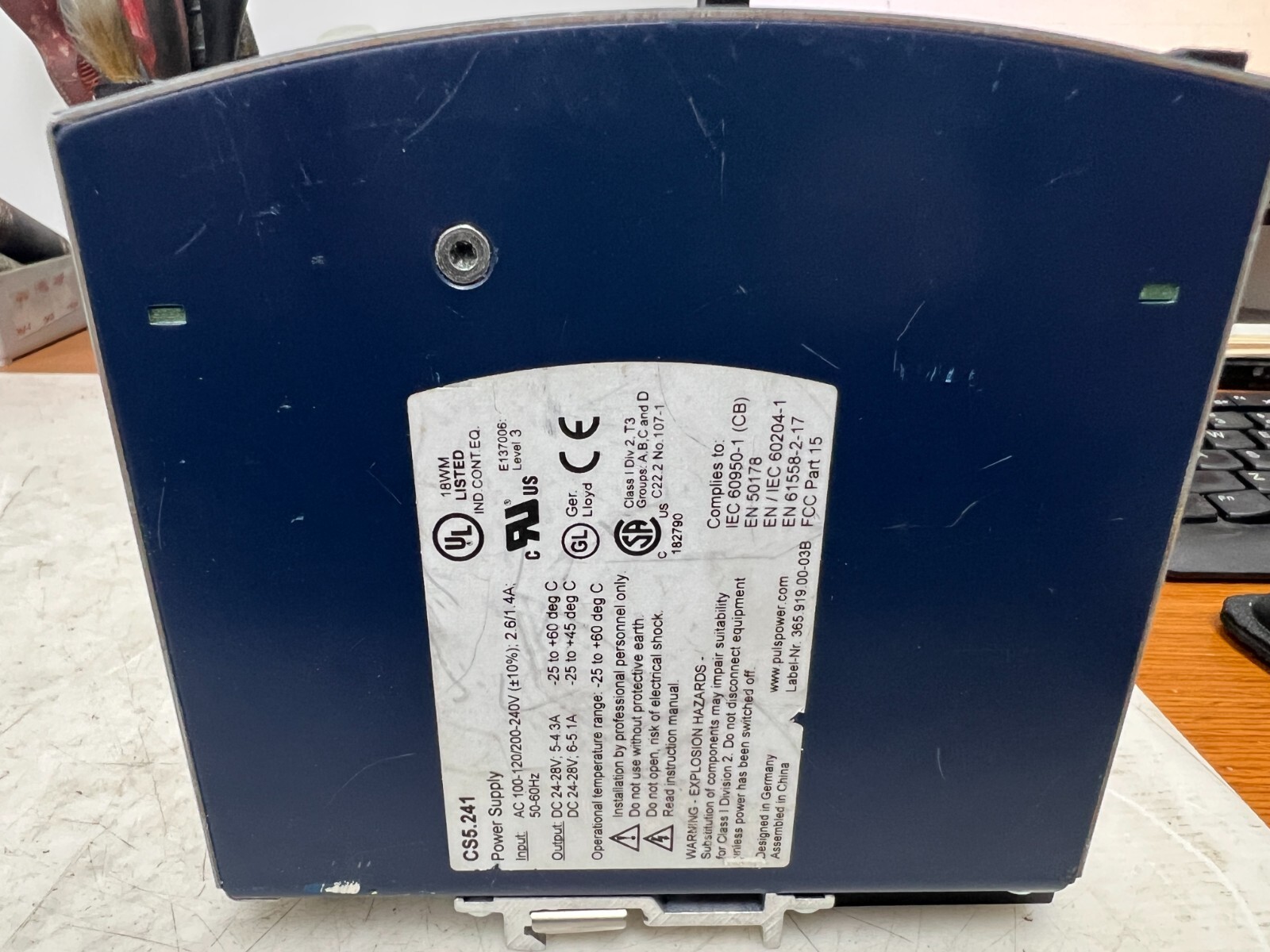 👀 PULS DIMENSION CS5 POWER SUPPLY 24-48 VOLT 5 AMP CS5.241