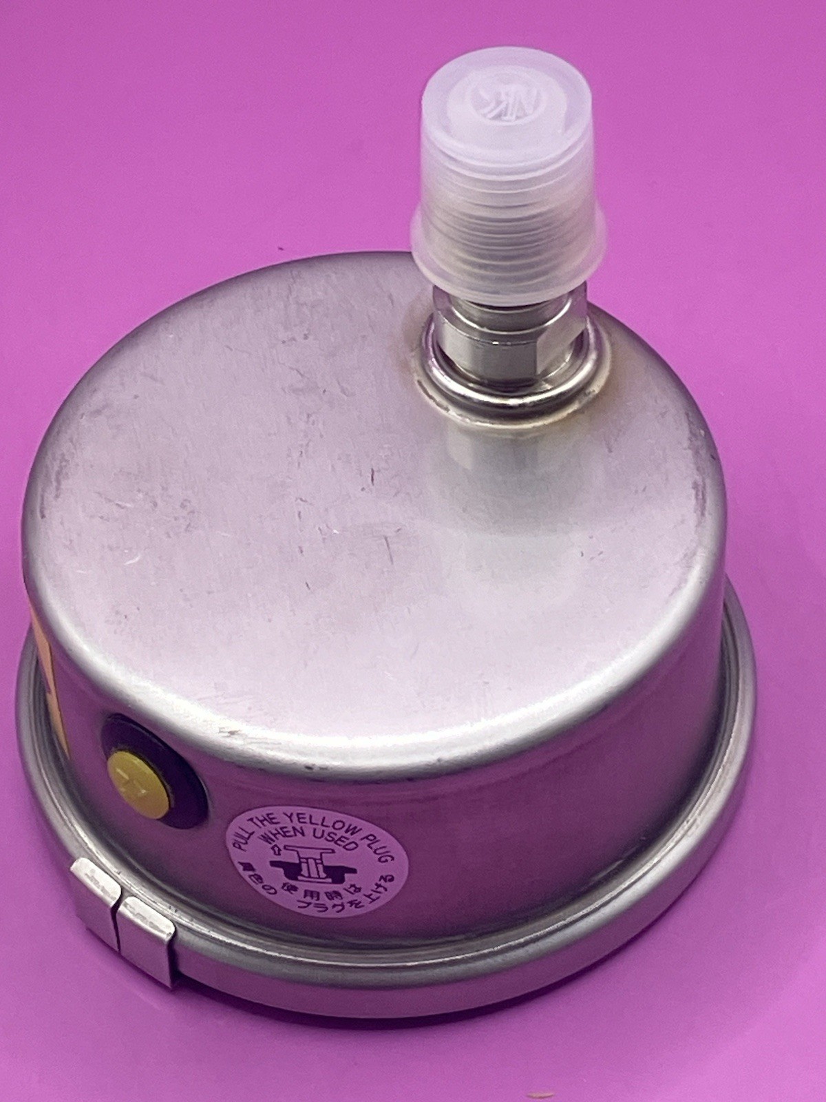 NAGANOKEIKI GV55-8 23×0.25M-TM 0-0.25MPa PRESSURE SENSOR SWITCH GAUGE (e57-4 s1)