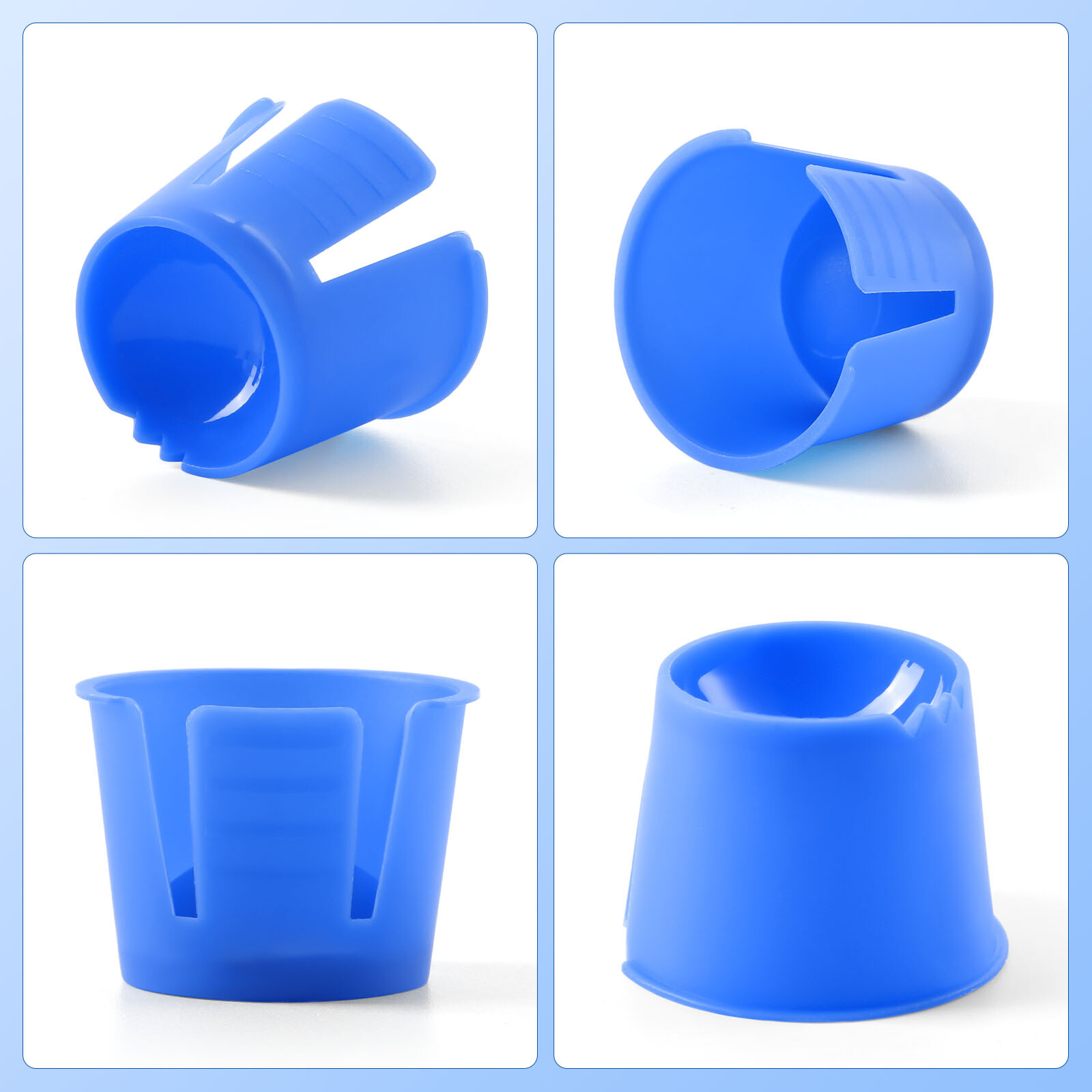 JMU Dental Disposable Plastic Dappen Dishes Mixing Bowl Cup Assorted Colors