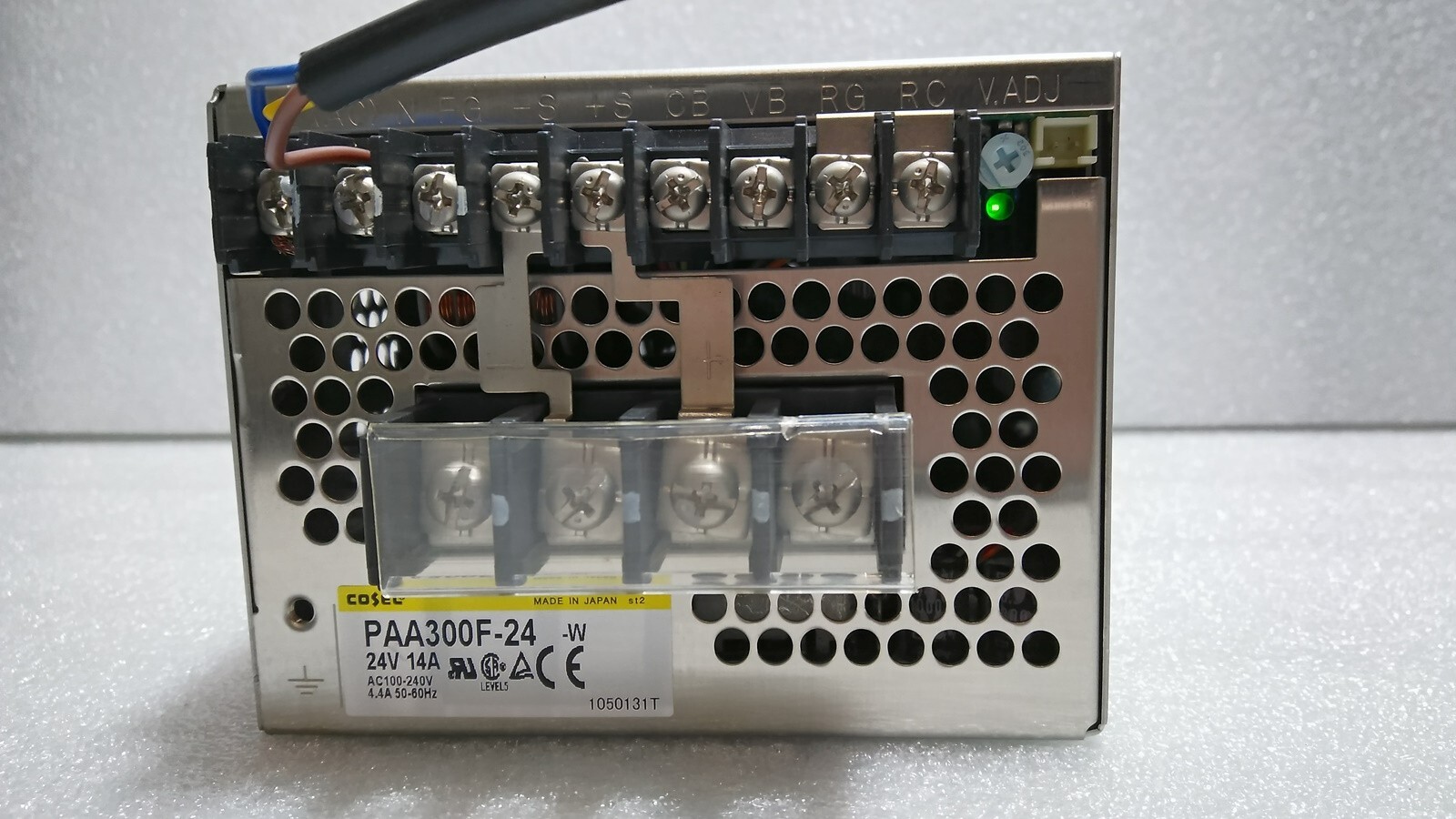 [Used] COSEL / PAA300F-24-W / Power Supply, 24V 14A, 1pcs