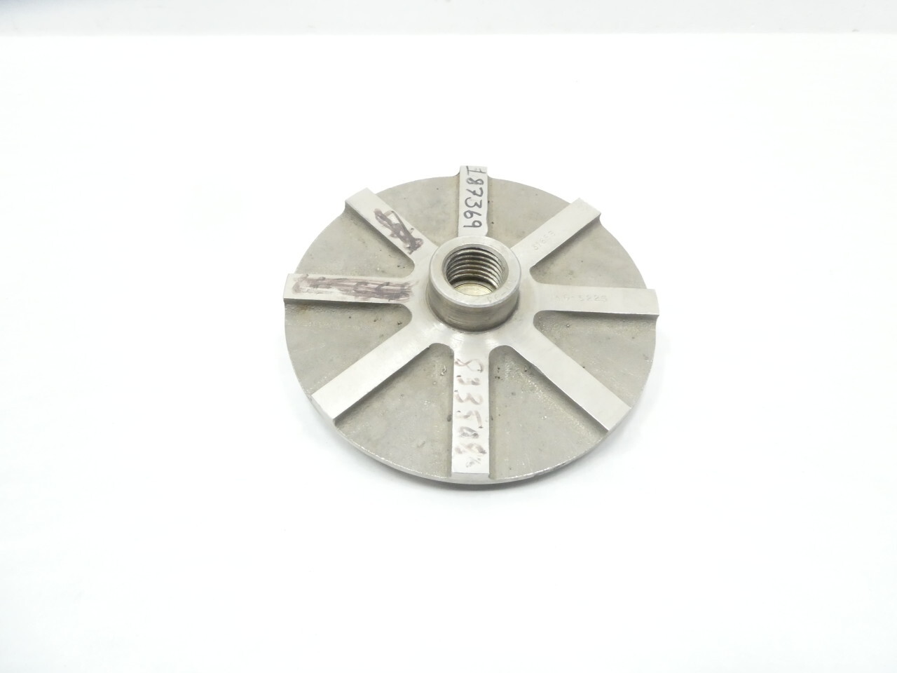 4 Vane 7-1/2in Stainless Pump Impeller