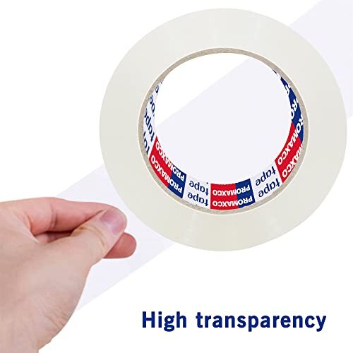 PROMAXCO Heavy Duty Packing Tape 36 Rolls Total 2340Y Clear 2.8 mil 1.88 inch…