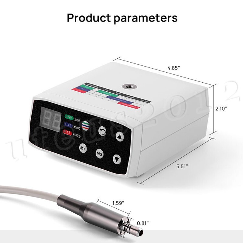 Dental Electric Motor W/ Tube Internal Spray for 1:5 Handpiece Contra Fit NL400