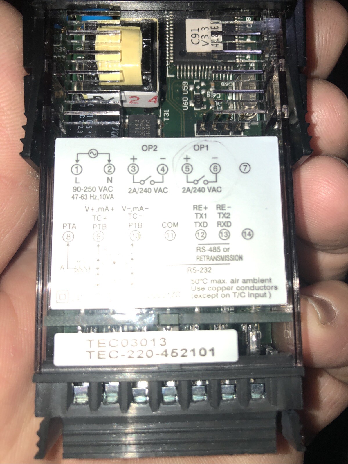 Tempco TEC-220 Temp Controller,