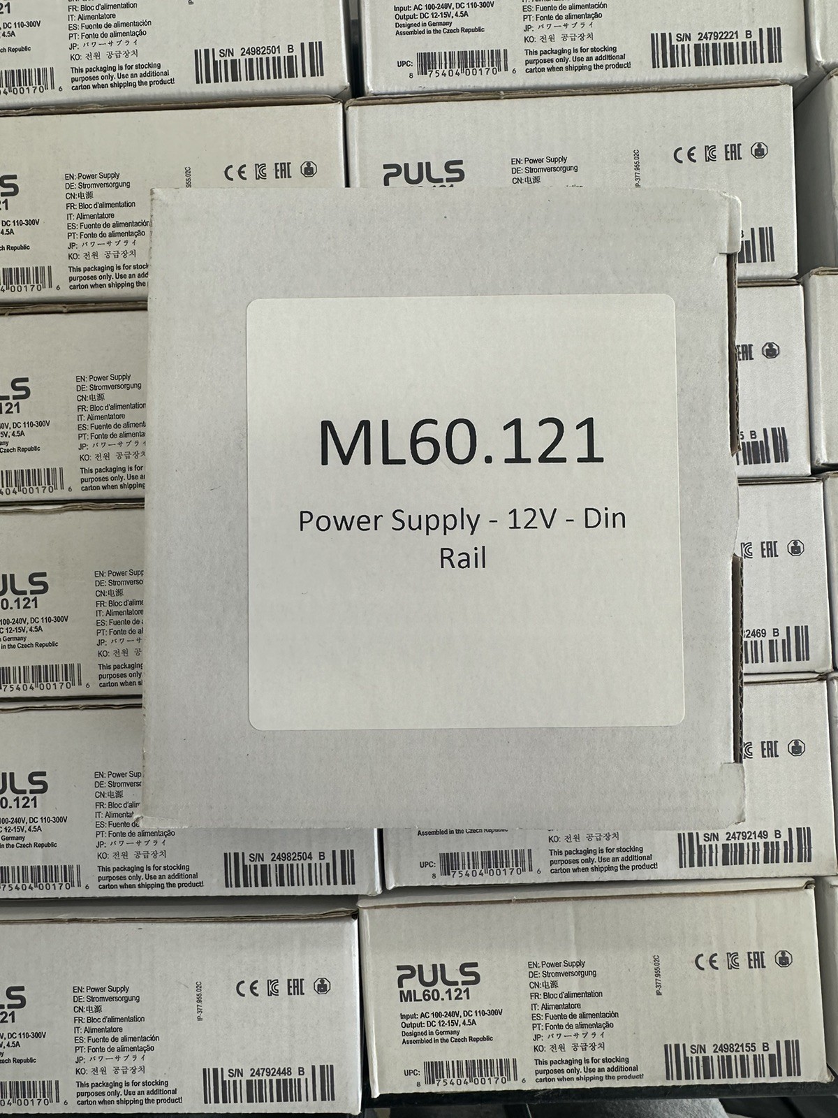 Puls Ml60.121 Dc Power Supply,Plastic,12 To 15Vdc,54W