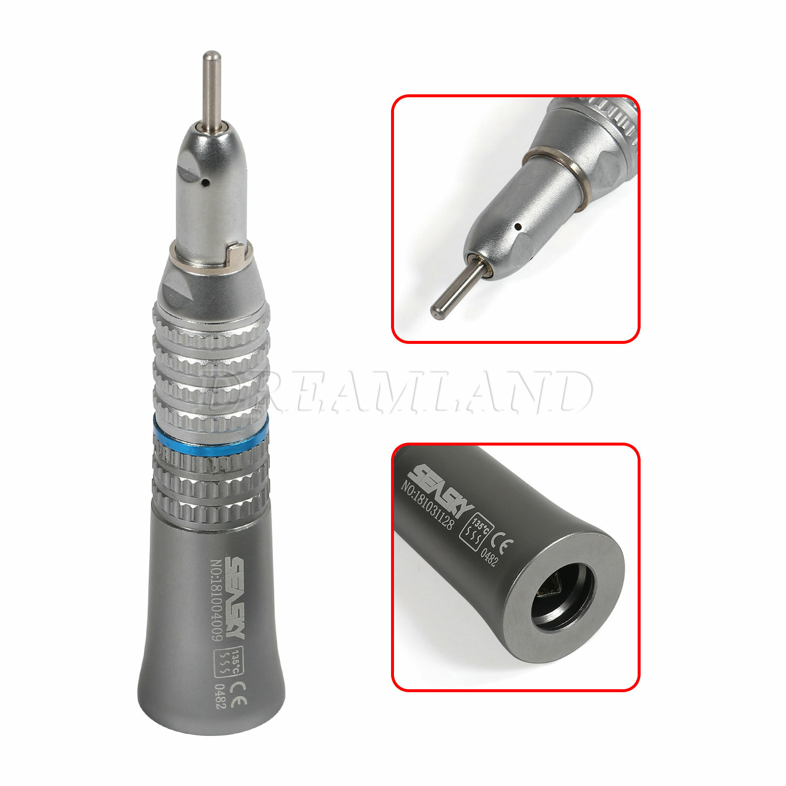 1-10 lot Dental Slow Low Speed Handpiece Straight Nose Cone 1:1 for NSK AX’
