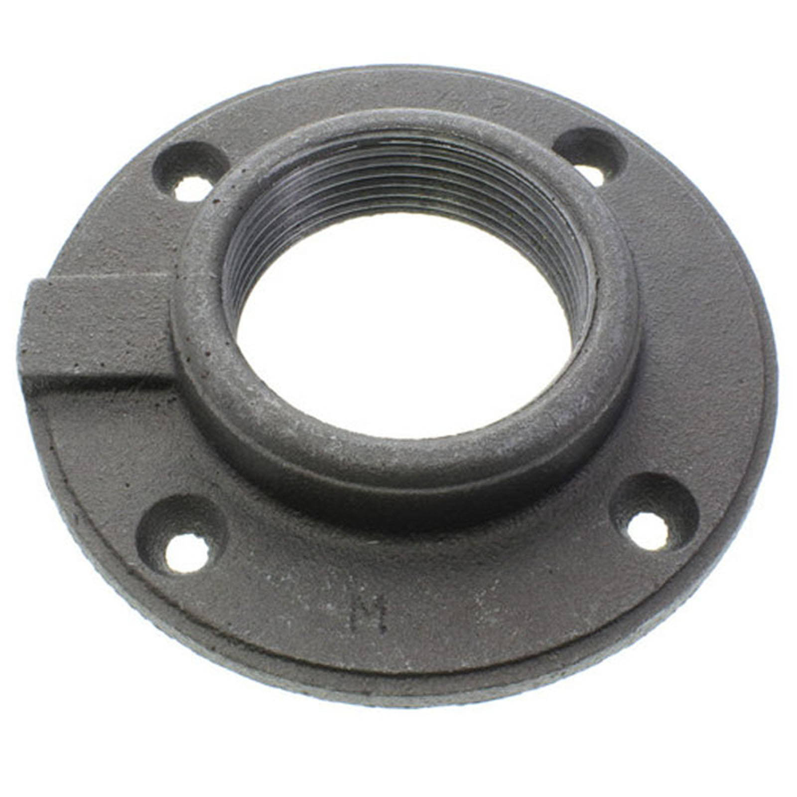 2-1/2″ BLACK MALLEABLE IRON FLOOR FLANGE fitting pipe npt