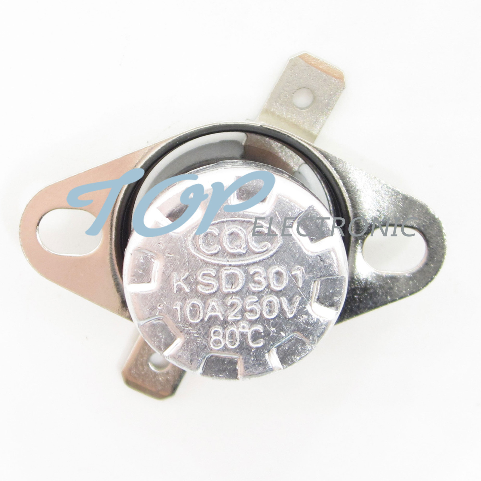 KSD301 125°C / 257°F Degree Celsius NC Temperature Switch Thermostat 10A 250V