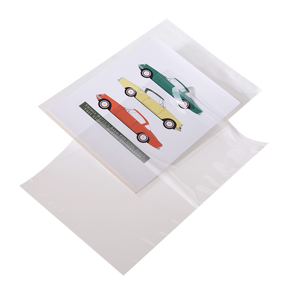 5.25 x 7.25 Clear Self Seal Cello Poly Pro Resealable Lip and Tape Bags 1.6 Mil