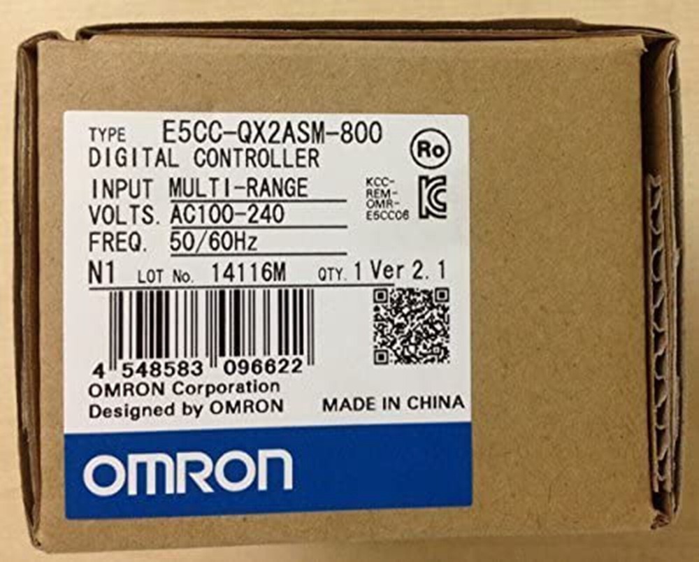 1PC New Omron E5CC-QX2ASM-800 Temperature Controller In Box US Free TAX