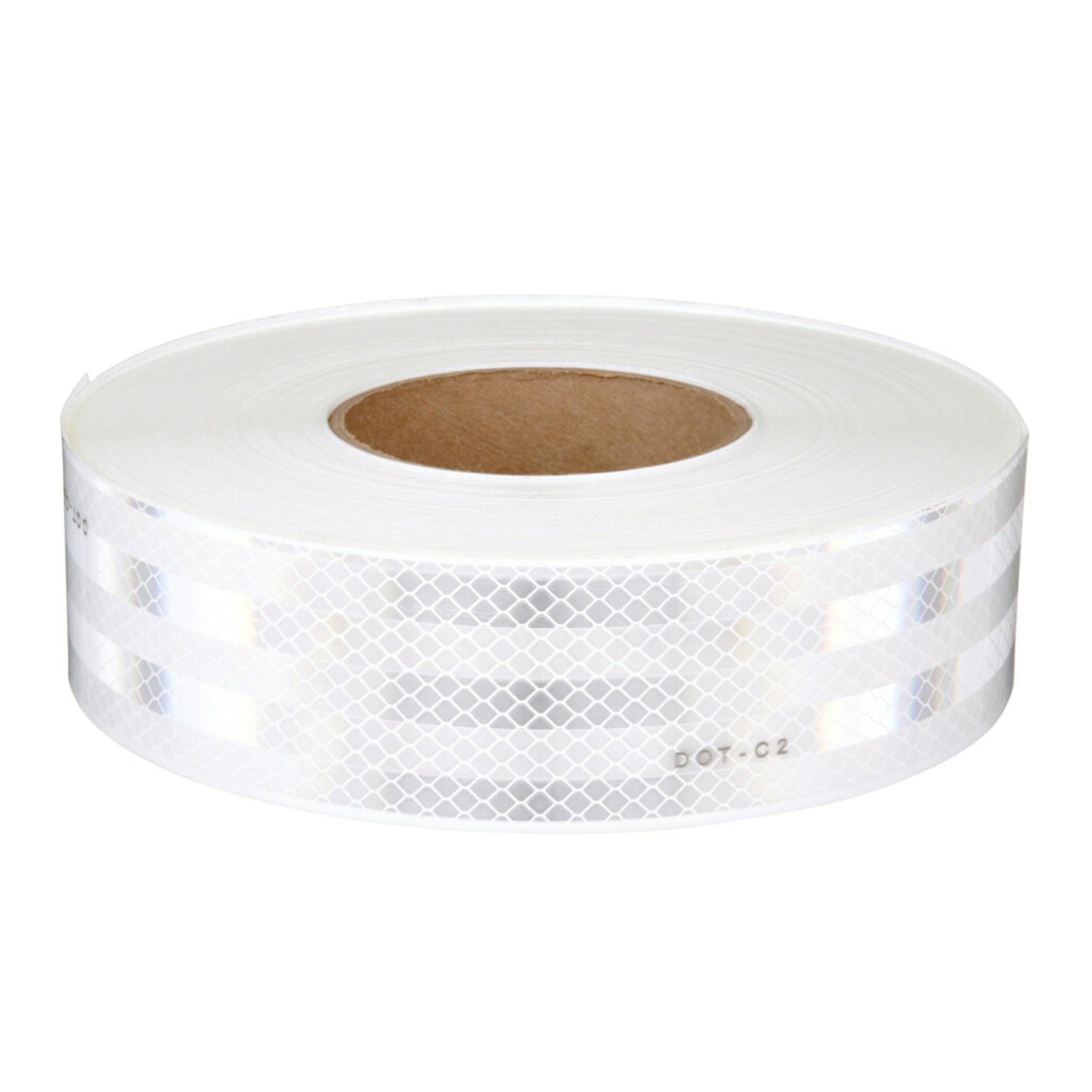 3M Conspicuity Markings 983-10, White, DOT, 2 in x 50 yd, kiss-Cut Every 12 in