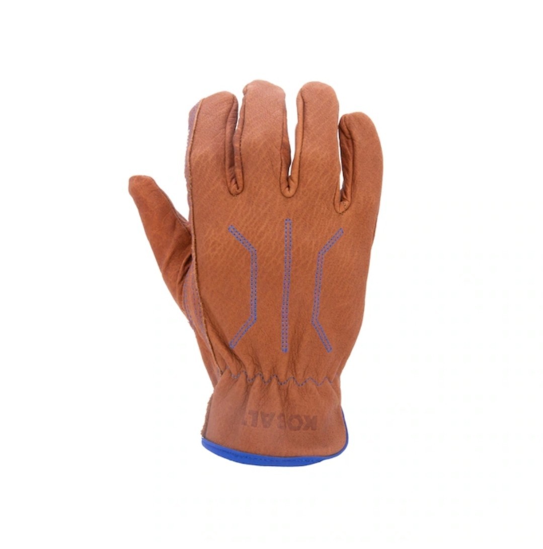 THREE PAIR Kobalt Water Resistant Leather Work Gloves EXTRA LARGE XL -2160244