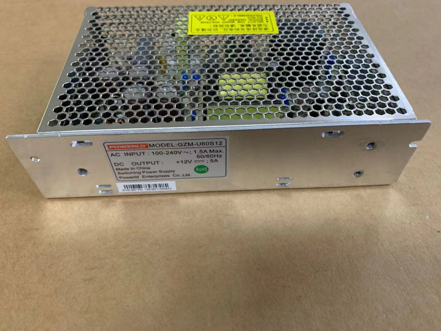1PC POWERLD GZM-U60S12 AC100-240V 1.5A 50/60HZ switching power supply