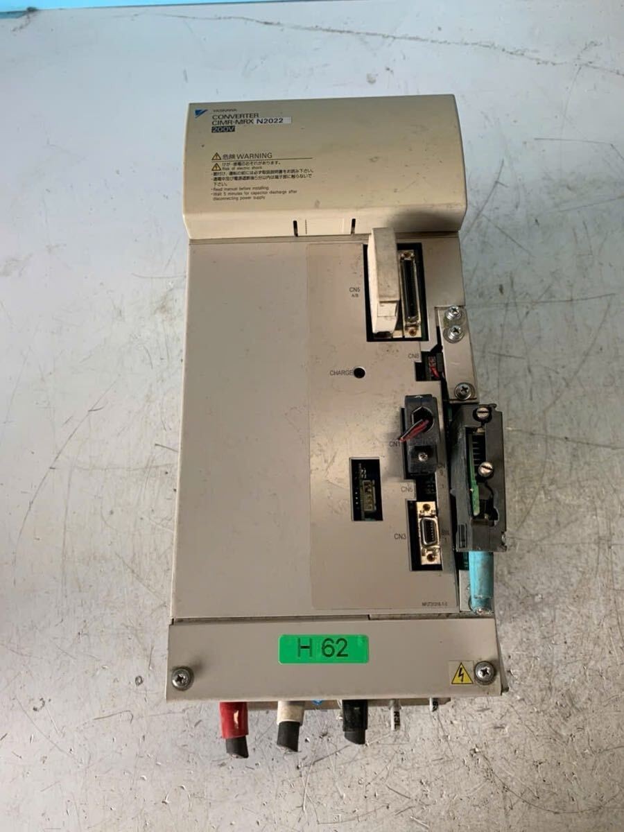 Yaskawa CIMR‑MRXN2022 Converter Unit US Free TAX Pulled from working machine