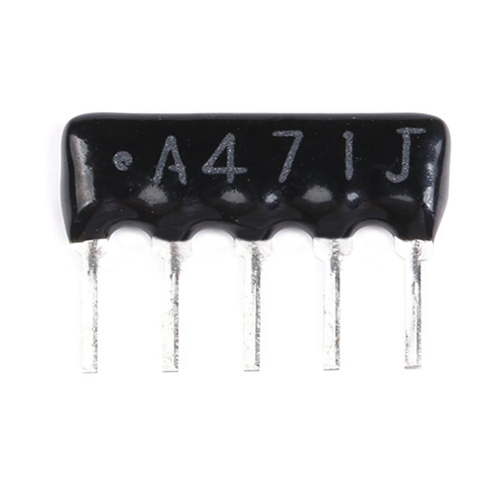 1/8W 5 Pin 6 7 9 Pin DIP ±5% Network Array Resistors Range 100Ω/Ohm to 100KΩ/Ohm