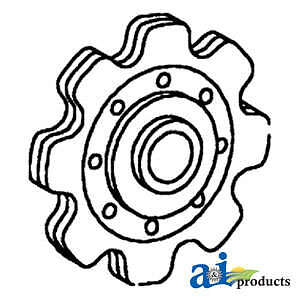 176283C1 Sprocket New fits Case 874 881 883 900 Series 943 944 963 964 983