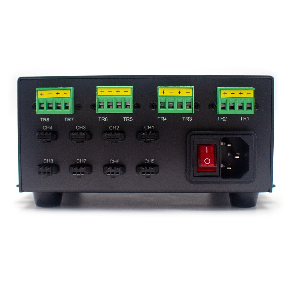 Industrial Analog Light Source Controller, 8-Channel Microscope Lighting System