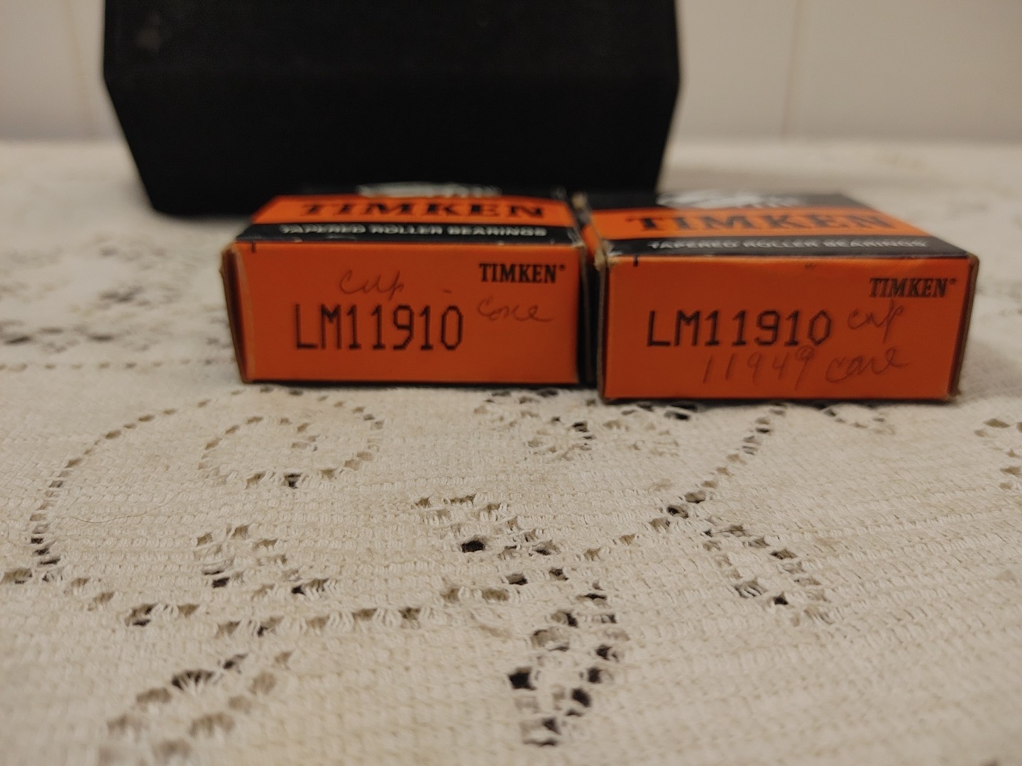 Lot of 4 Timken SET2 Tapered Roller Bearings LM11949 Cone LM11910 Cup Set