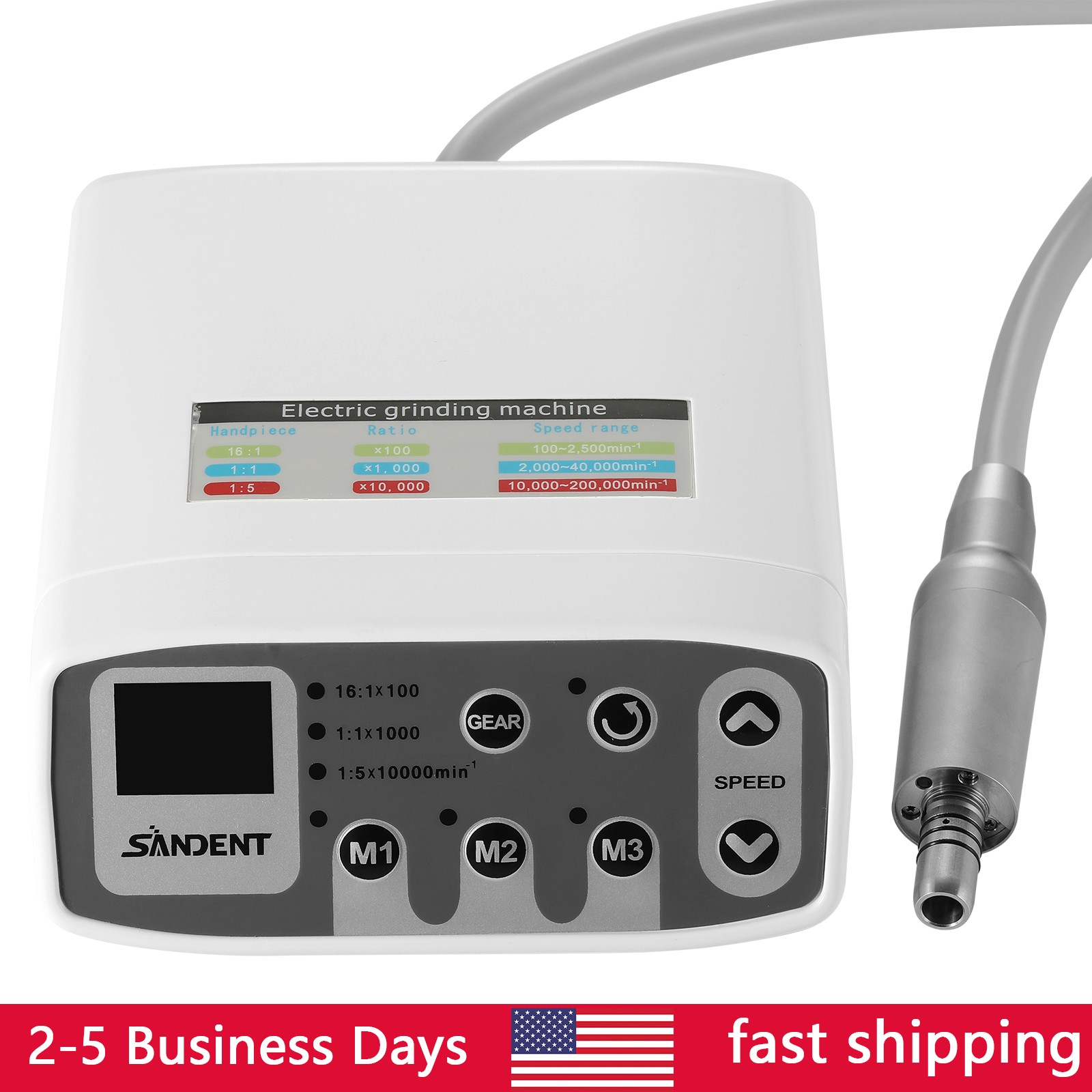 Dental LED Brushless Electric micro motor electric micromotor Fit 1:1/1:5/16:1