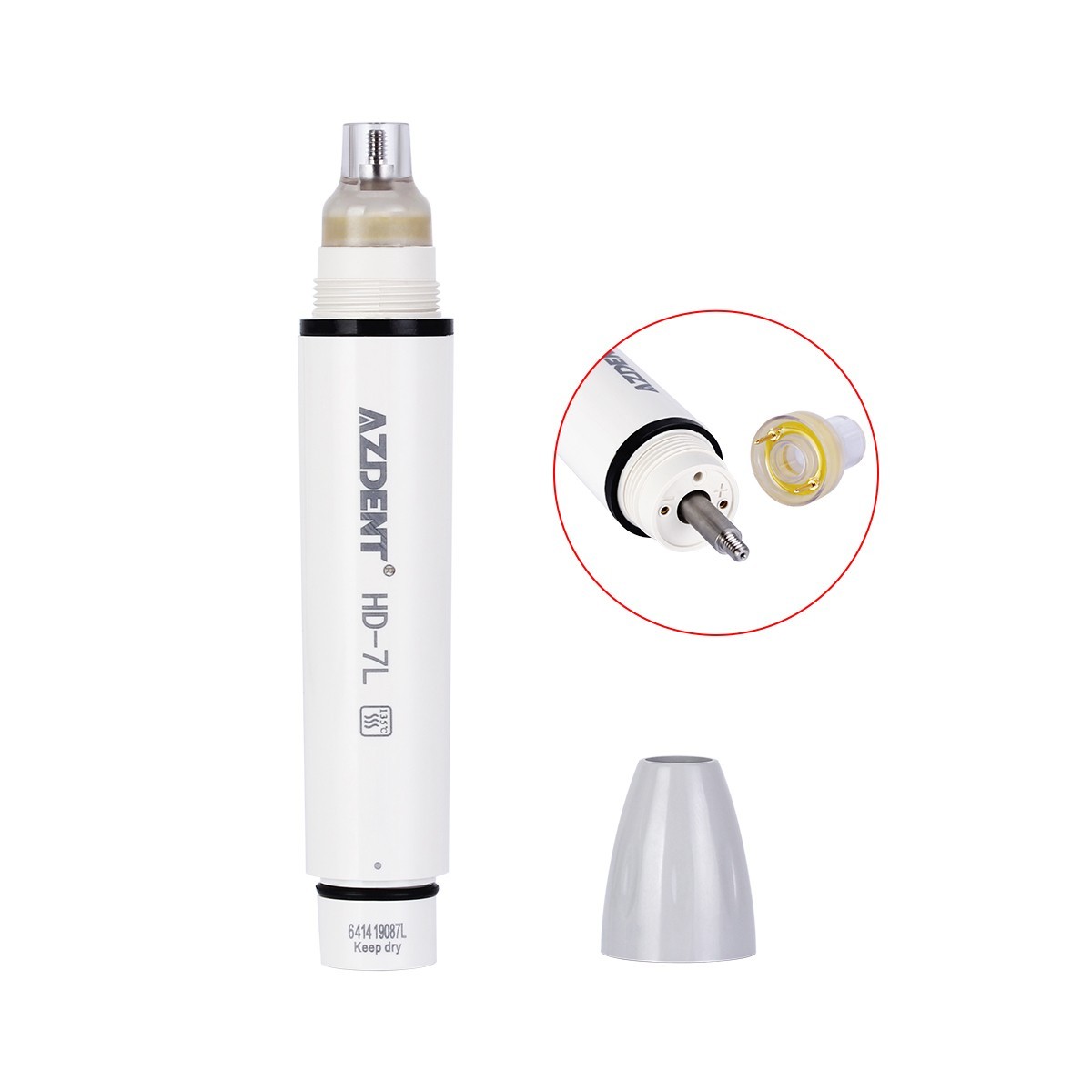 Dental HD-7L LED Ultrasonic Piezo Scaler Handpiece Fit SATELEC