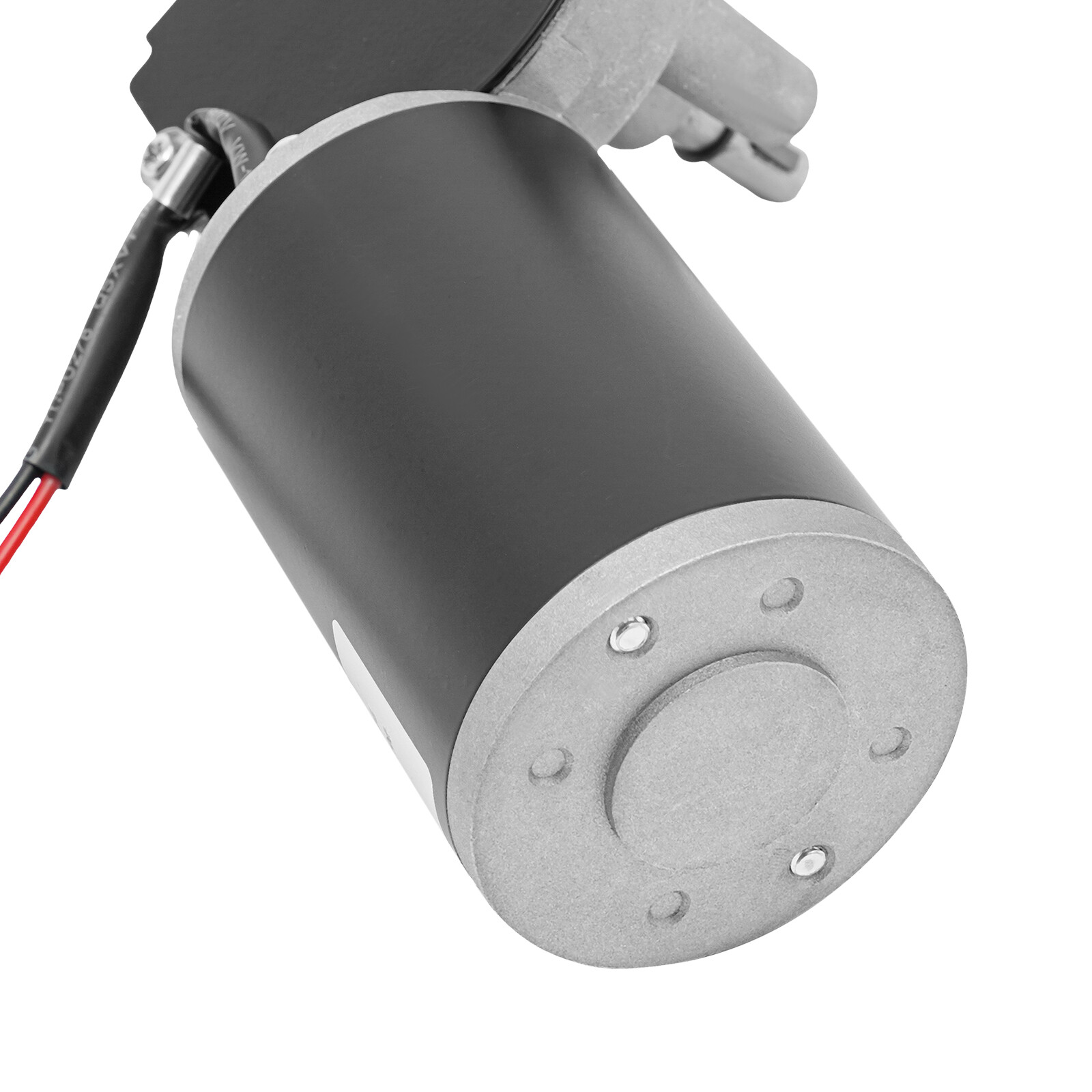 Electric Worm Gear Motor Right Angle Reversible 220 RPM Torque 45W DC 24V