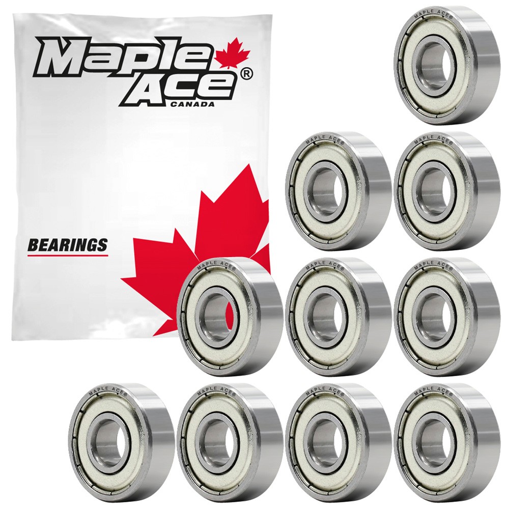 R4A-ZZ Ball Bearing 1/4″ x 3/4″ x 9/32″ R4A ZZ Metal Shielded (Qty 10)