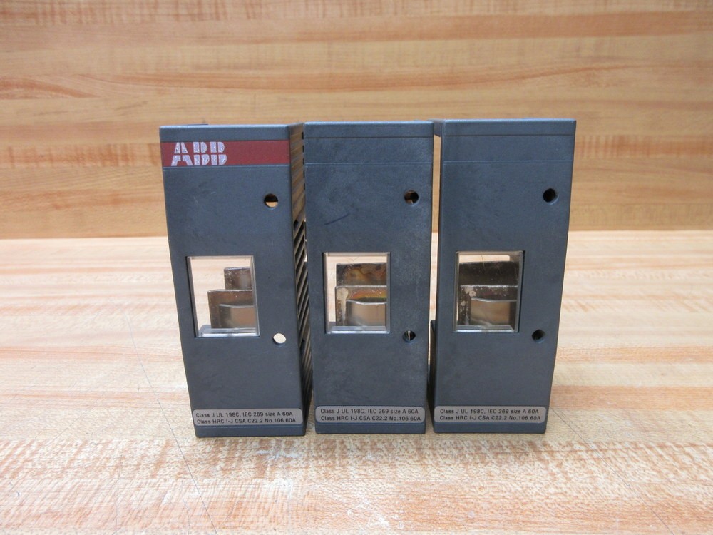 Asea Brown Boveri OS-60J12 ABB Switch Fuse OS60J12 Fuse Holders Only